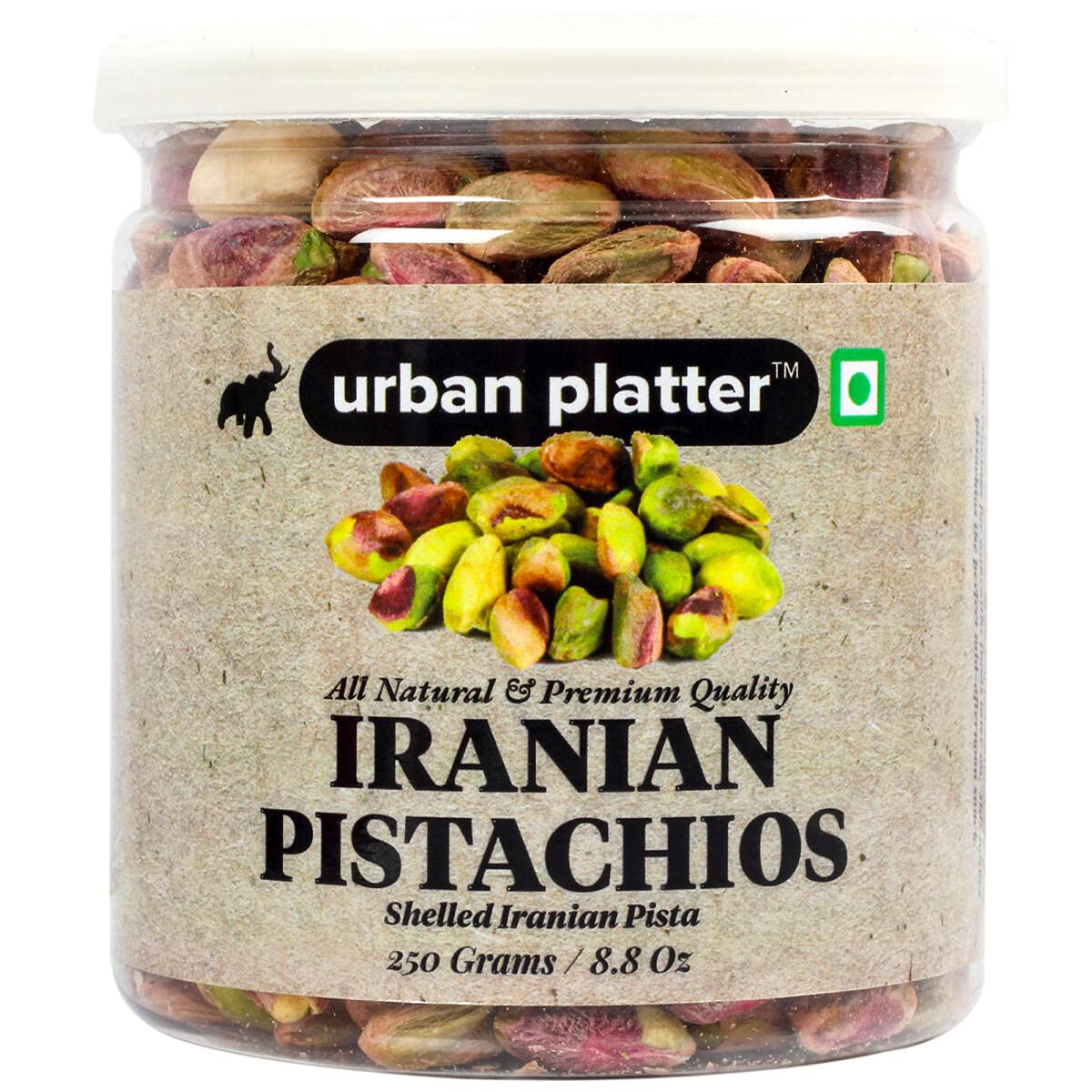 Urban Platter Pistachio (Pista) 200 Grams[Amazon-developed Certification] Compact by Design
