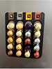 Capsule Coffee Stand Magnet 20 Capsule Nespresso Capsule Holder For Refrigerator (Black)