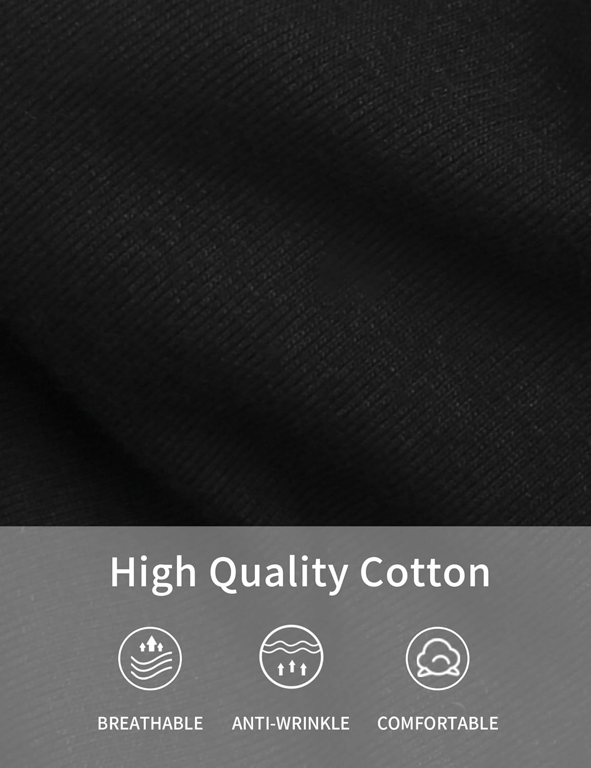 LingTing Black Dance Pants High Waisted Baggy Soft Wide Leg Trousers - Image 5