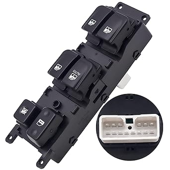 Power Window Master Control Switch 93570-3K010 for Hyundai Sonata 2005-2007 Front Driver Side Switch Button Door Lock Switch