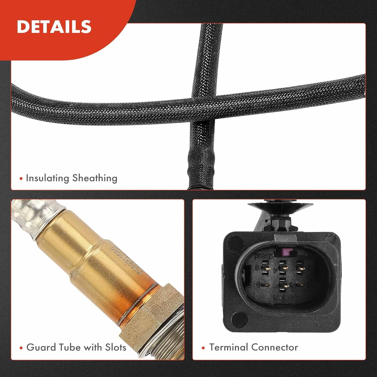 A-Premium O2 Oxygen Sensor Compatible with Hyundai Elantra GT 2015-2017, Tucson 2016-2018, 2.0L, Upstream & Downstream, 2-PC Set, Replace# 392102E500