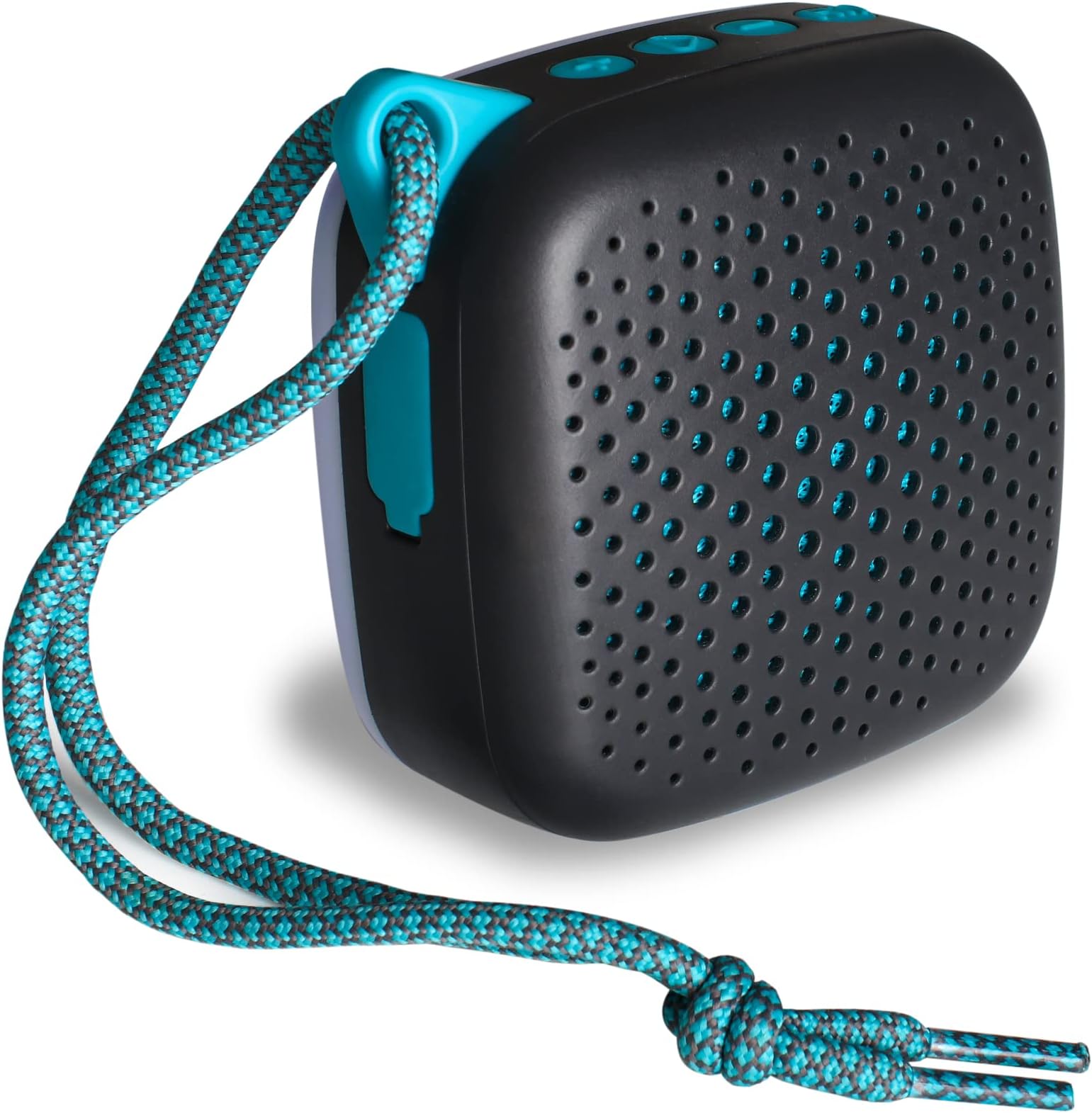 Boompods RHYTHM -ALEXA Waterproof Bluetooth Speaker - Alexa, Waterproof 1m, Light function, Volume, Skip Tracks, Voice Assistant