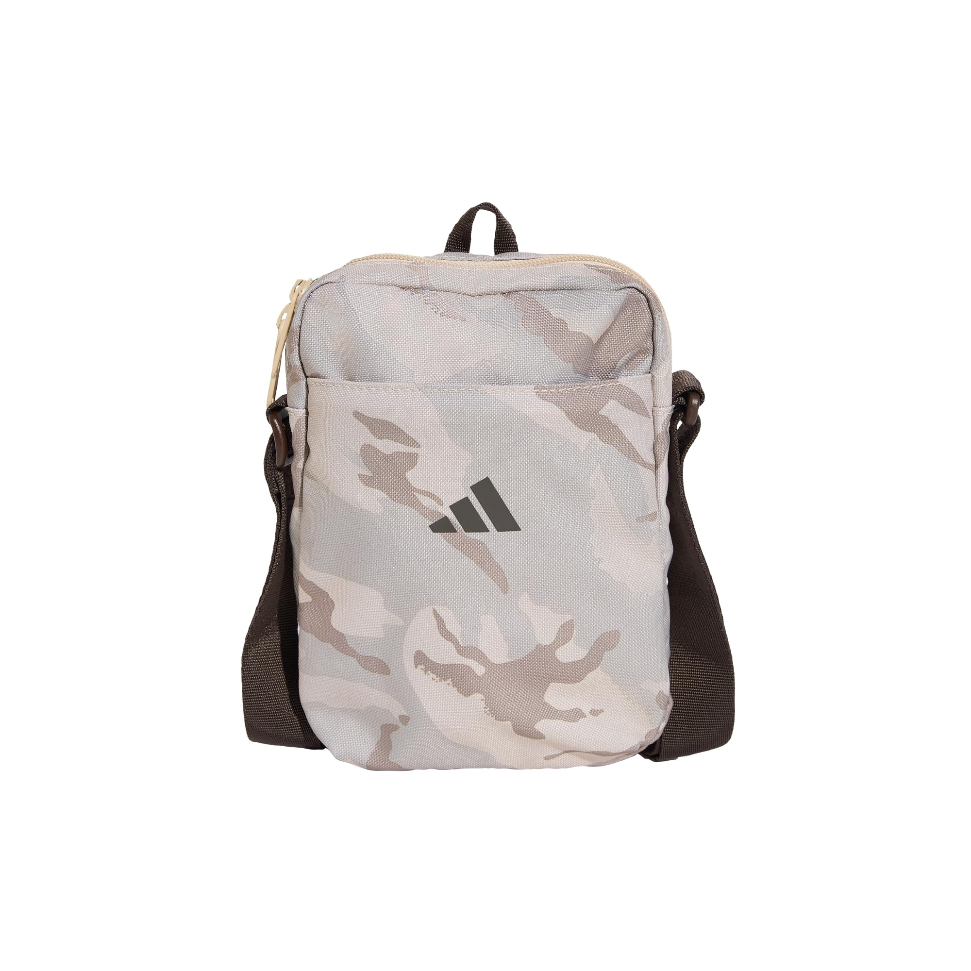 adidas Unisex Camo Graphic Organizer Waist_Pack, Crystal Linen/Wonder Beige/Aurora Coffee, One Size