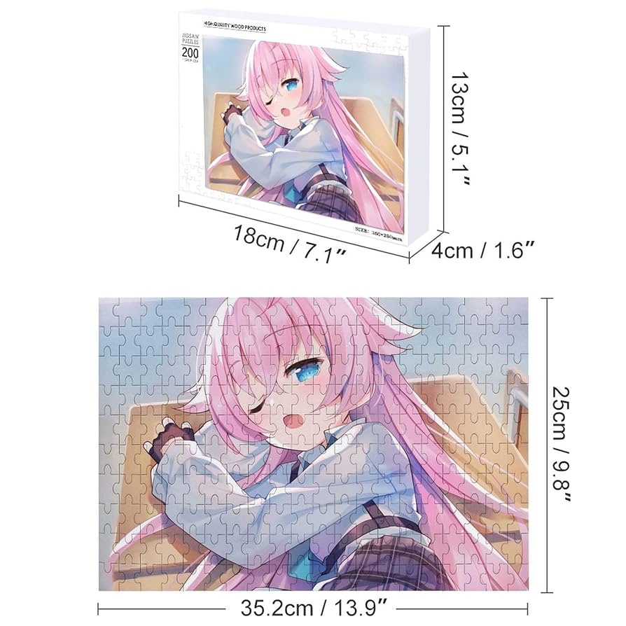 Amazon.co.jp: Takanashi Hoshino Blue Archive Jigsaw Puzzle