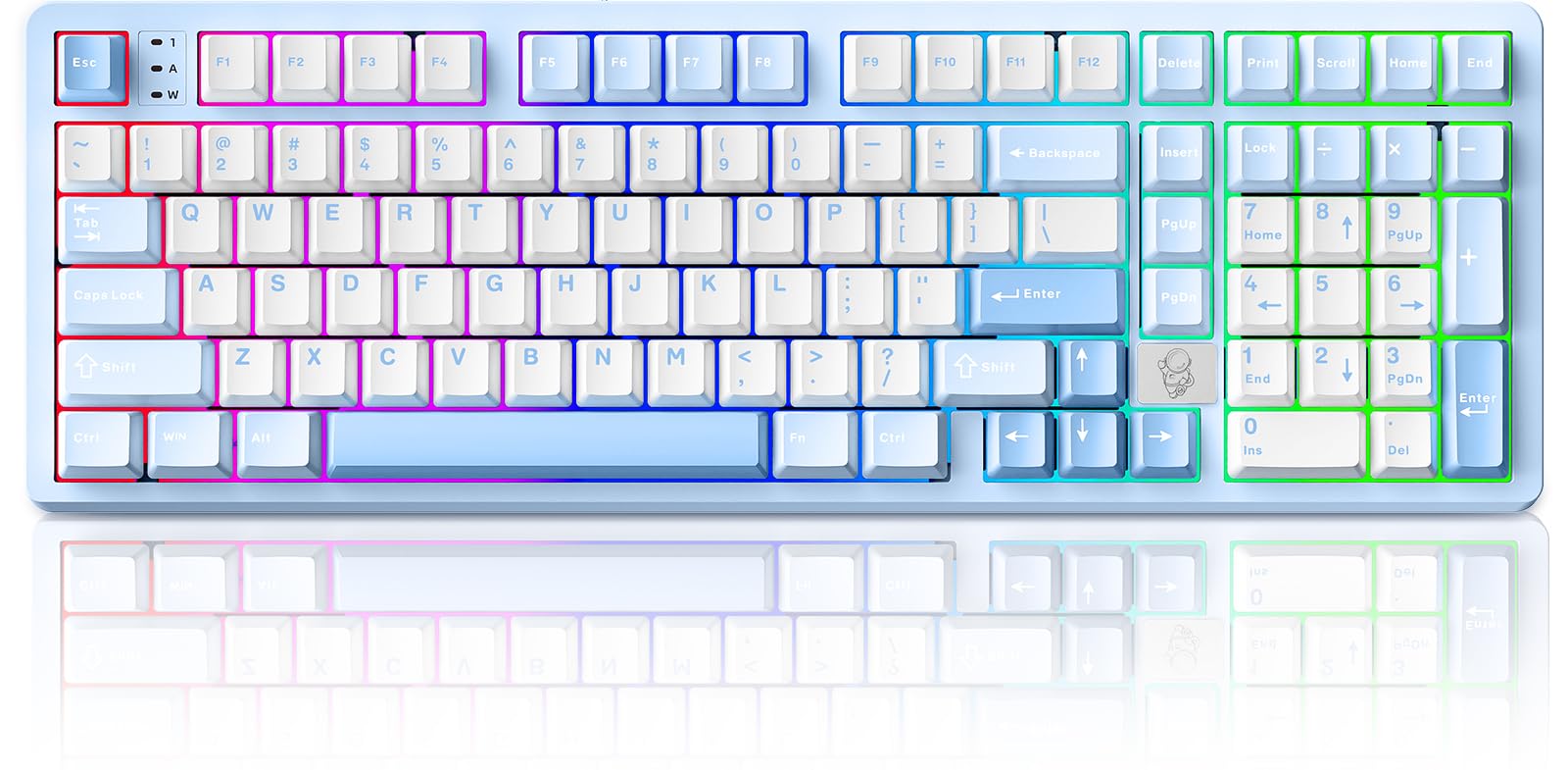 Amazon.com: LEOBOG Hi98 Keyboard, Aluminum Mechanical Gaming