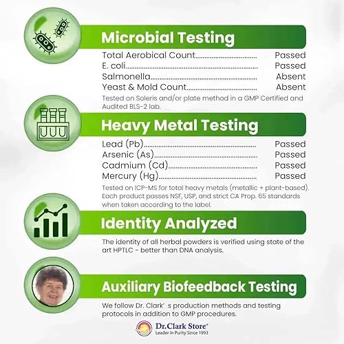 Miniatura 4 de Dr. Clark Ácido alfa lipoico (ácido tióctico), 360 mg 90 cápsulas