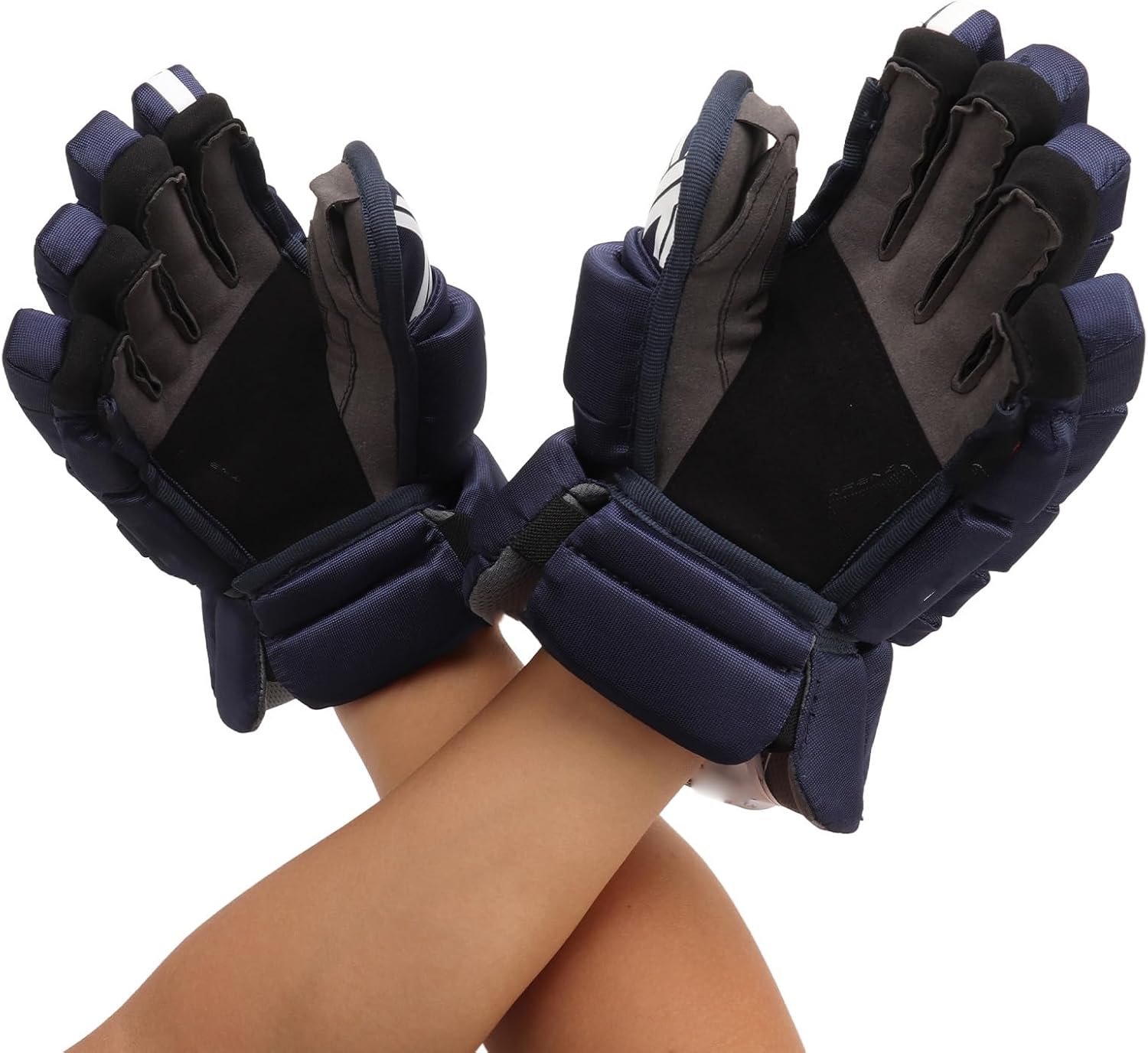 Hockey Gloves, Comfortable Ice Hockey Gloves 1 Pair EVA Foam for Ice Hockey Sports (27.94cm / 11inch)