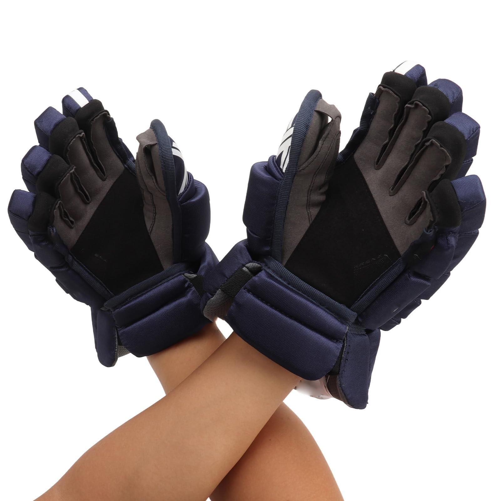 ZIZEV Field Hockey Glove, Breathable Roller Hockey Gloves EVA Foam for Ice Hockey Sports (9in)