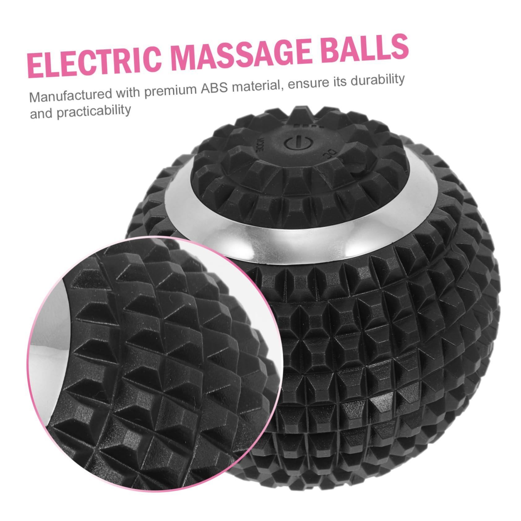 Balles De Massage Pieds Mains Électriques Rechargeables Usb, Lot Unique, Soulagement Musculaire Profond, Stimulation Myofasciale, Utilisation Maison Et Salle De Sport, Massage Corporel Ciblé