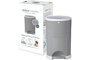 Diaper Dekor Classic Hands-Free Travel Diaper Pail