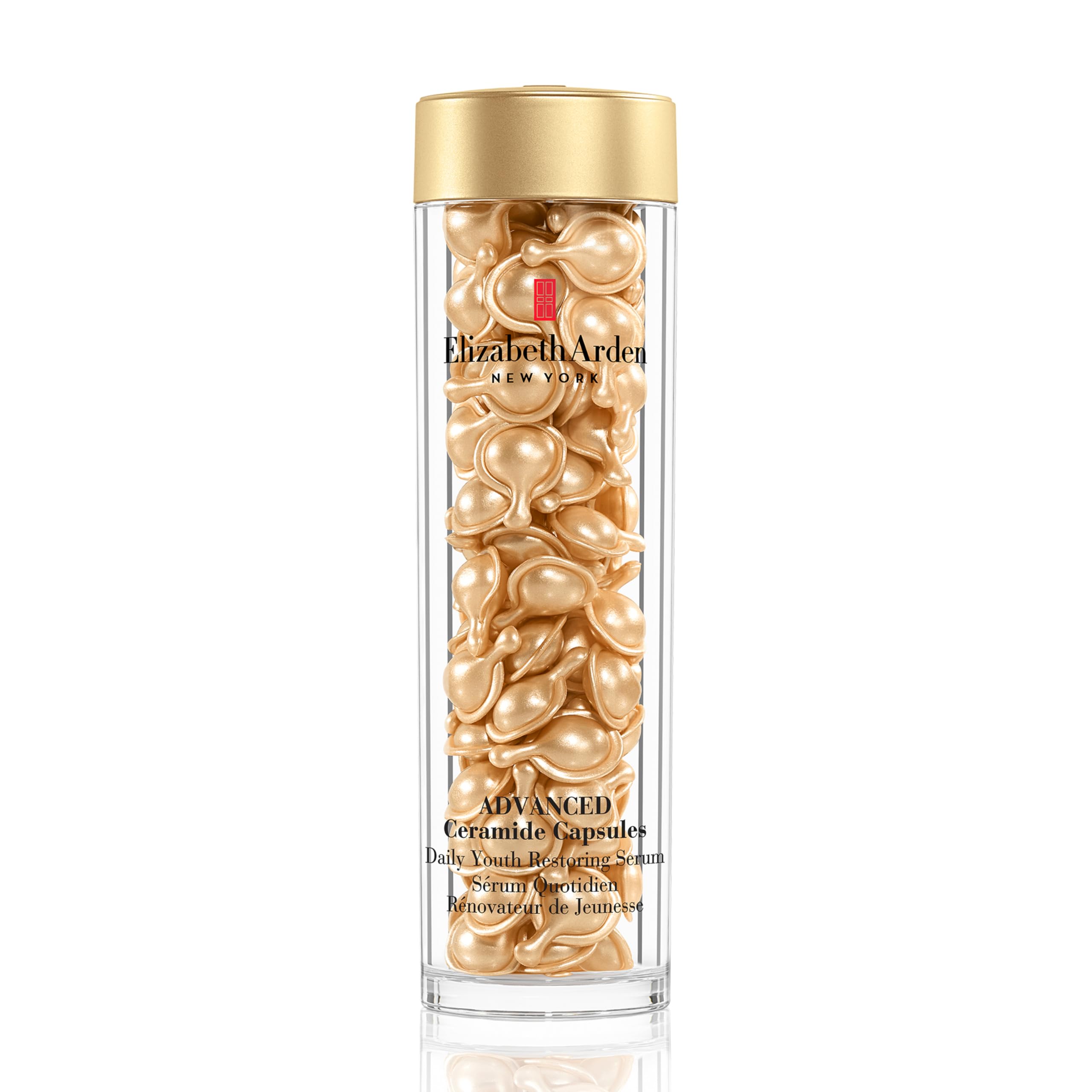 Elizabeth Arden, Advanced Ceramide Capsules, Sérum Quotidien Rénovateur de Jeunesse, Soin Skincare, Sérum Triple Effet Anti-Âge, Lutte contre les rides et ridules, Répare et Hydrate