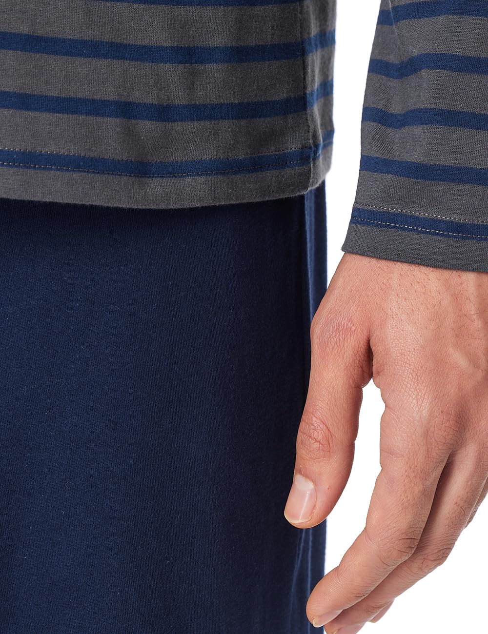 Schiesser Herren Langer Schlafanzug Pyjama Lang - 159633 - 4