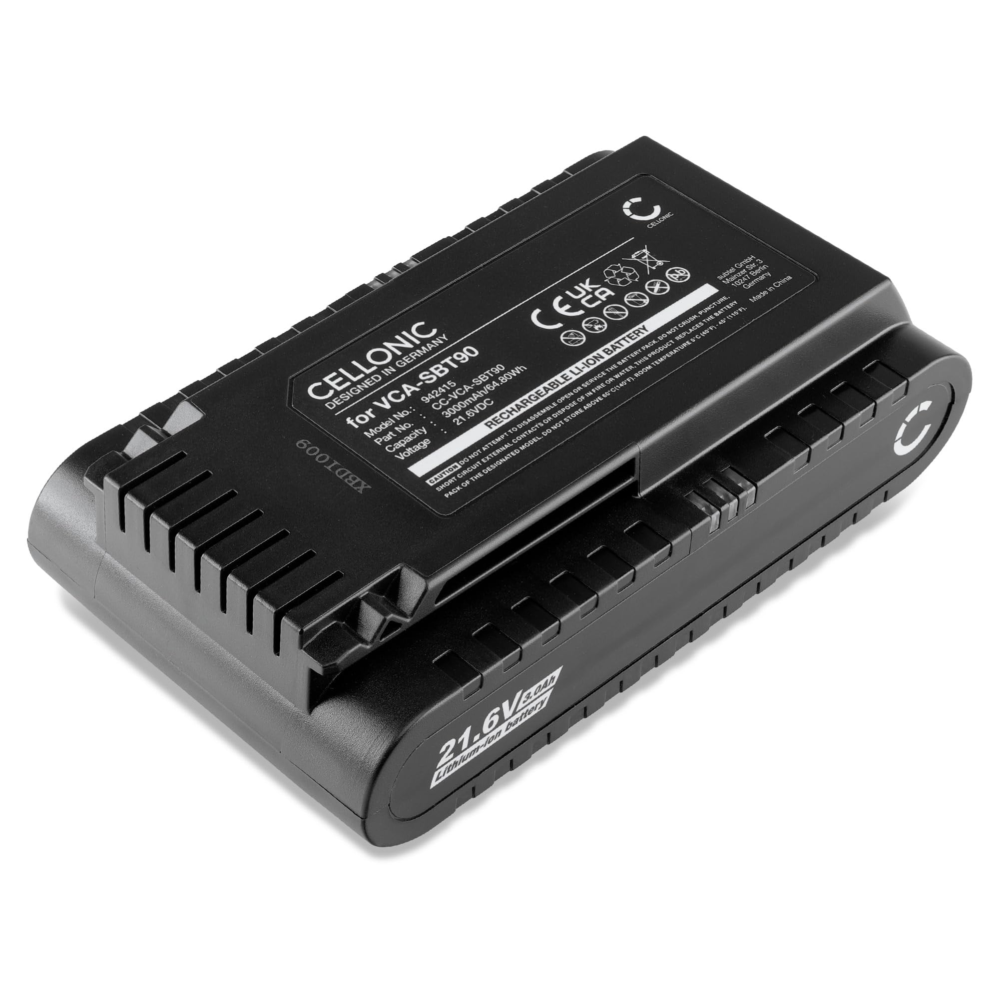 CELLONIC 1x Batteria Compatibile con Samsung VCA-SBT90, Jet75, Jet 90