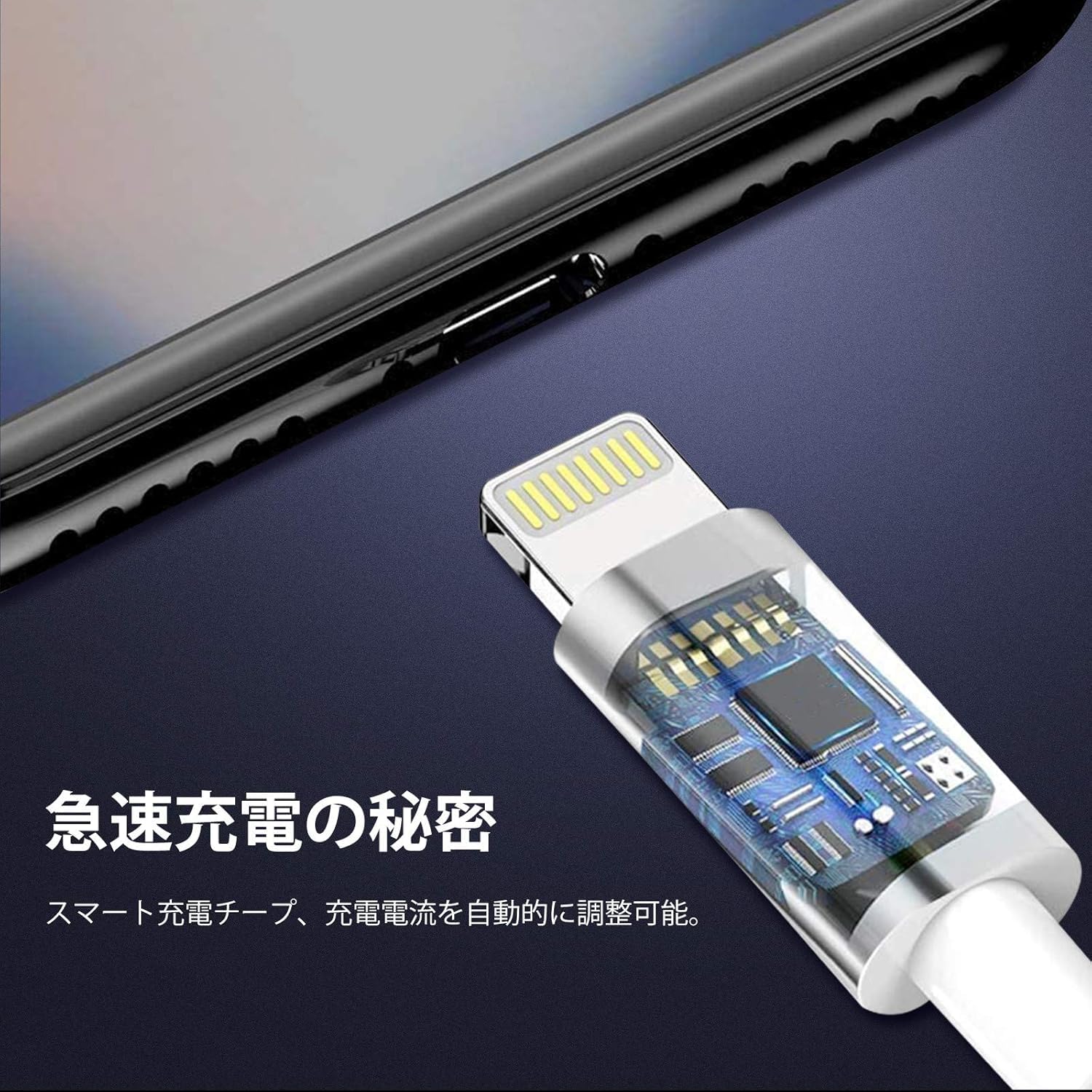 Amazon.co.jp: iphone 充電ケーブル 純正 1M ライトニング