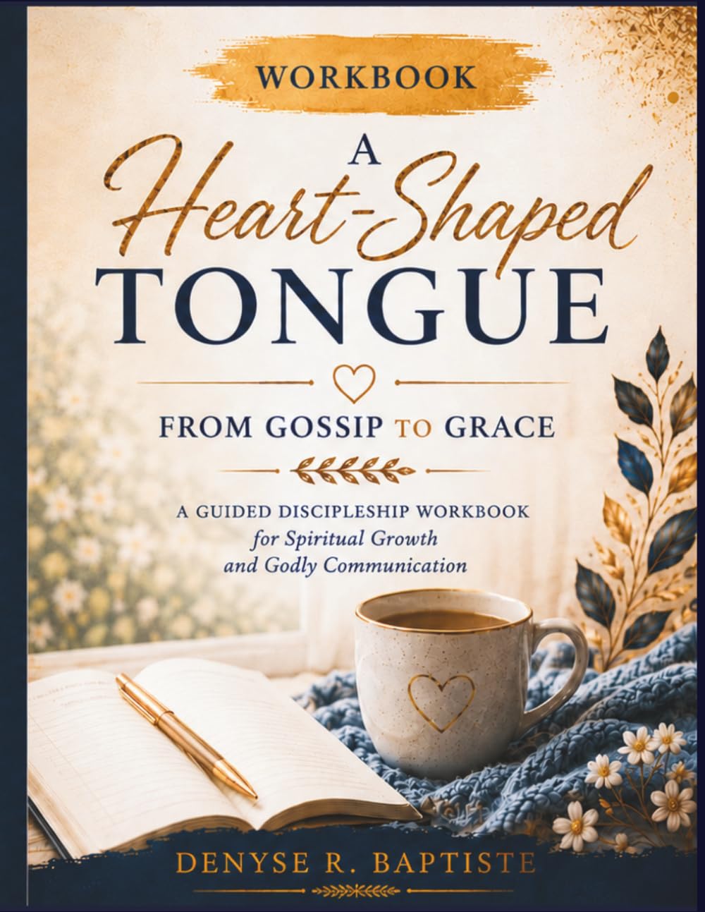 Workbook A Heart-Shaped Tongue: From Gossip to Grace: A Guided Discipleship Workbook for Spiritual Growth and Godly Communication