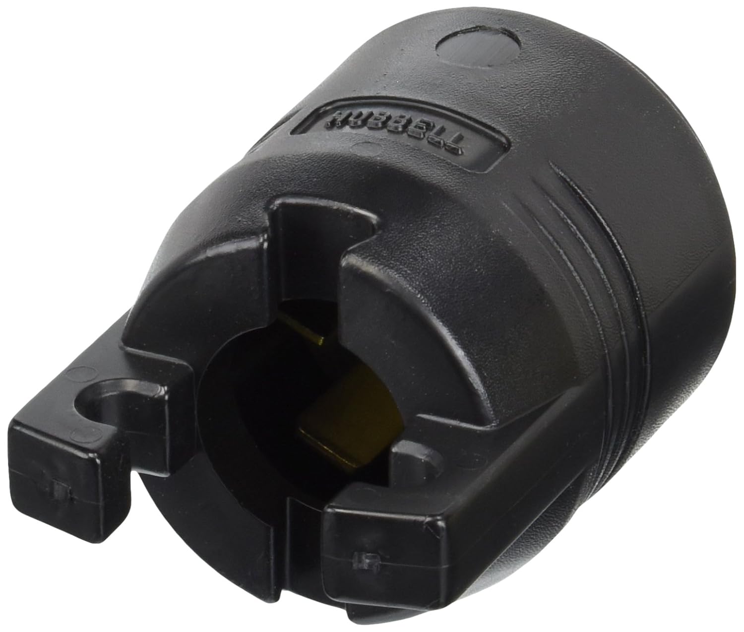 Hubbell HBL8461C Plug, 3 Pole and 4 Wire, 60 amp, 3 Phase-250V, 15-60P, Black
