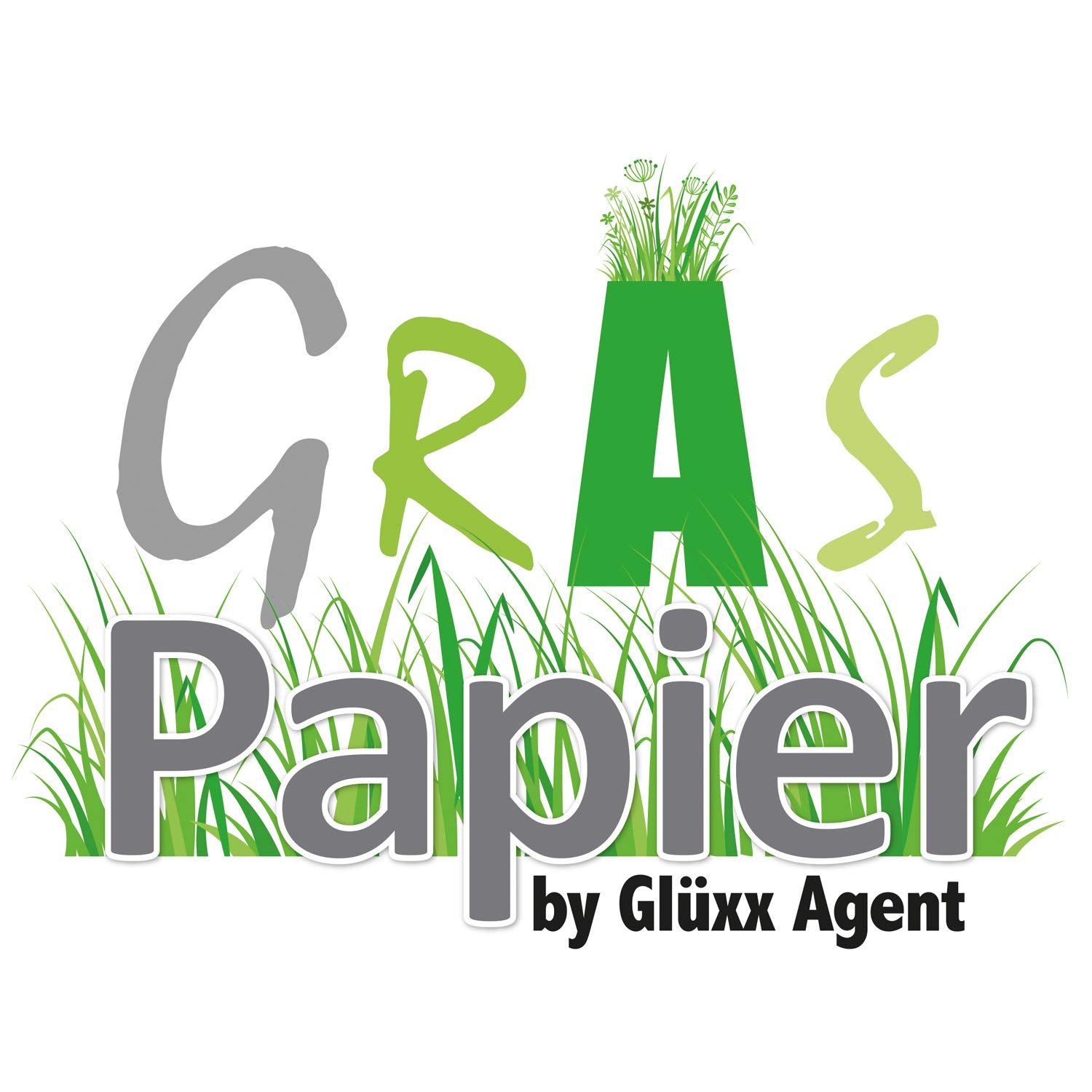 1000 x Papel de carta ecológico DIN A4, papel reciclado de 280 g/m², papel ecológico para invitaciones o menús