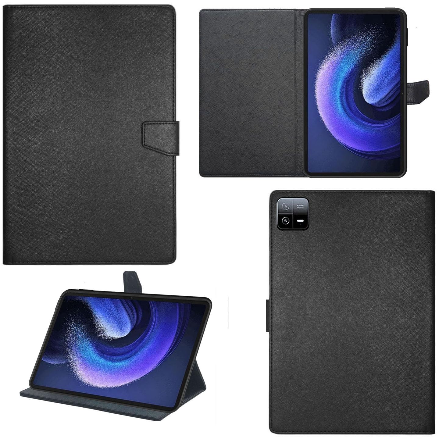 Zaoma PU Leather Flip Stand Case Cover with TPU Back Case Compatible for Xiaomi Mi Pad 6 11" inch Tablet - Mer Flip (XIPAD6_MERBLK) (B0C9HHFCNT) Amazon Price History, Amazon Price Tracker