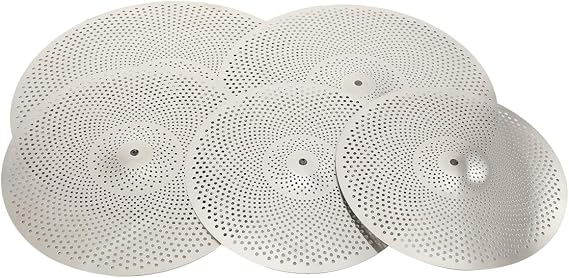 5 Piece Low Volume Cymbal Pack Includes 14