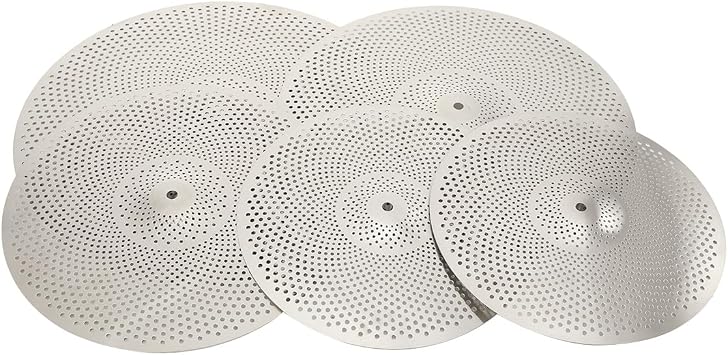 5 Piece Low Volume Cymbal Pack Includes 14