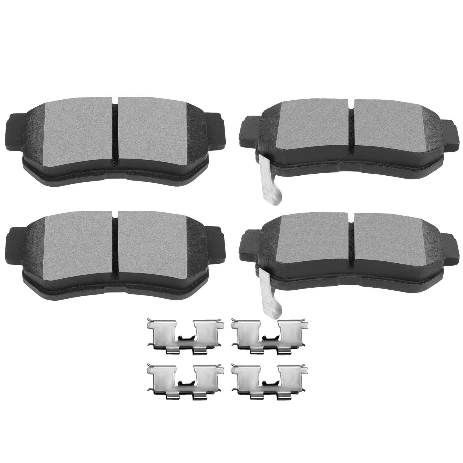 SCITOO D813 Rear Ceramic Brake Pads Sets Fit For Hyundai Azera/Elantra/Santa Fe/Sonata/Tucson / XG300 / XG350,For Kia Amanti/For Sportage/Magentis/Optima