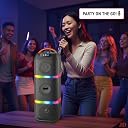 Drumstone 𝟏+𝟏 𝐘𝐄𝐀𝐑 𝐖𝐀𝐑𝐑𝐀𝐍𝐓𝐘 Bluetooth Ultra Bass Pro Wireless Speaker 40W – Karaoke Party Speaker with Immersive Sound, RGB Lights, 3m Karaoke Mic Mic Volume Control 5 Equalizer Settings gallery image