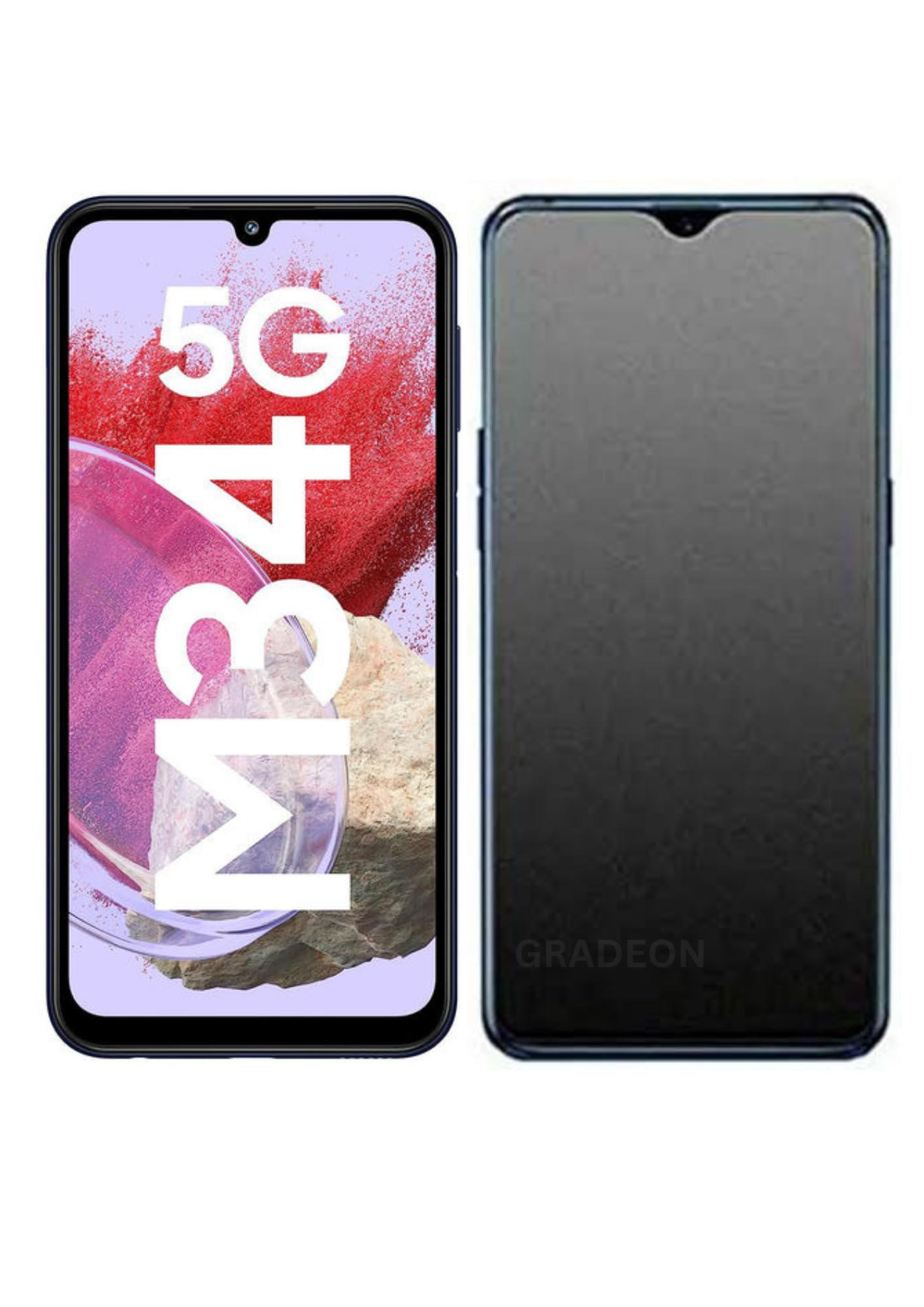GRADEON Tempered glass for SAMSUNG M34 5G, unbreakable (FIBER TEMPERED GLASS) (MATTE FINISH, SAMSUNG M34 5G) (B0CBVY2PXC) Amazon Price History, Amazon Price Tracker