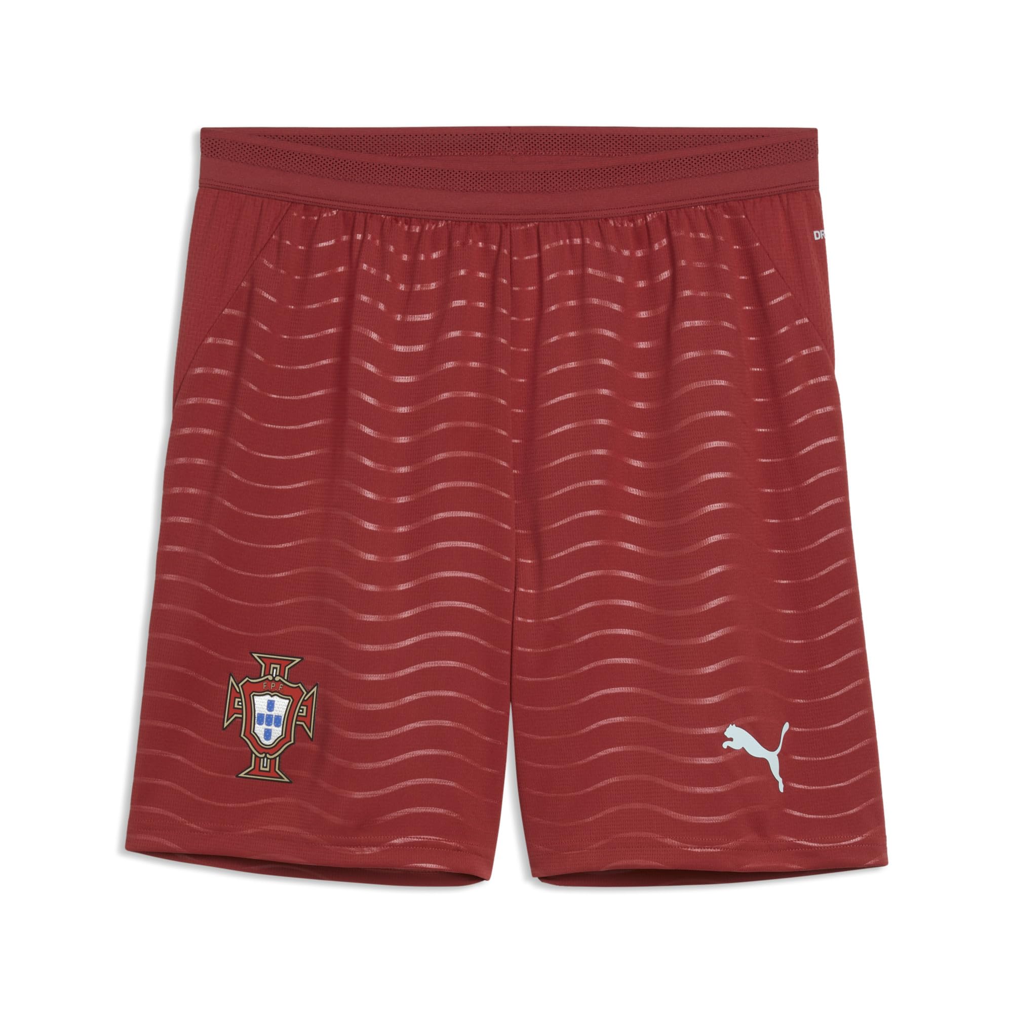 Puma Men's Club Red-Green Lagoon Fa Portugal Shorts Replica