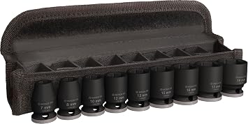 Bosch Pro 3/8 7-19 mm Havalı Lokma Takımı 9 Prç 2608003036