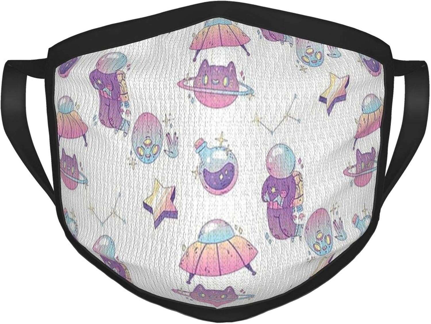 Masks Cute Space Travel Expedition Reusable Comfortable and