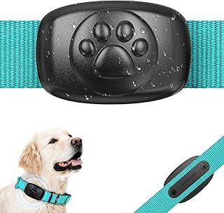 IPX8 Waterproof Airtag Dog Collar Holder Stouchi Ultra-Durable PC Air Tag Protective Case Compatible with Apple Airtags Anti-Loss AirTag Case Fit All Width Dogs Cats Collars-Black 1Pack