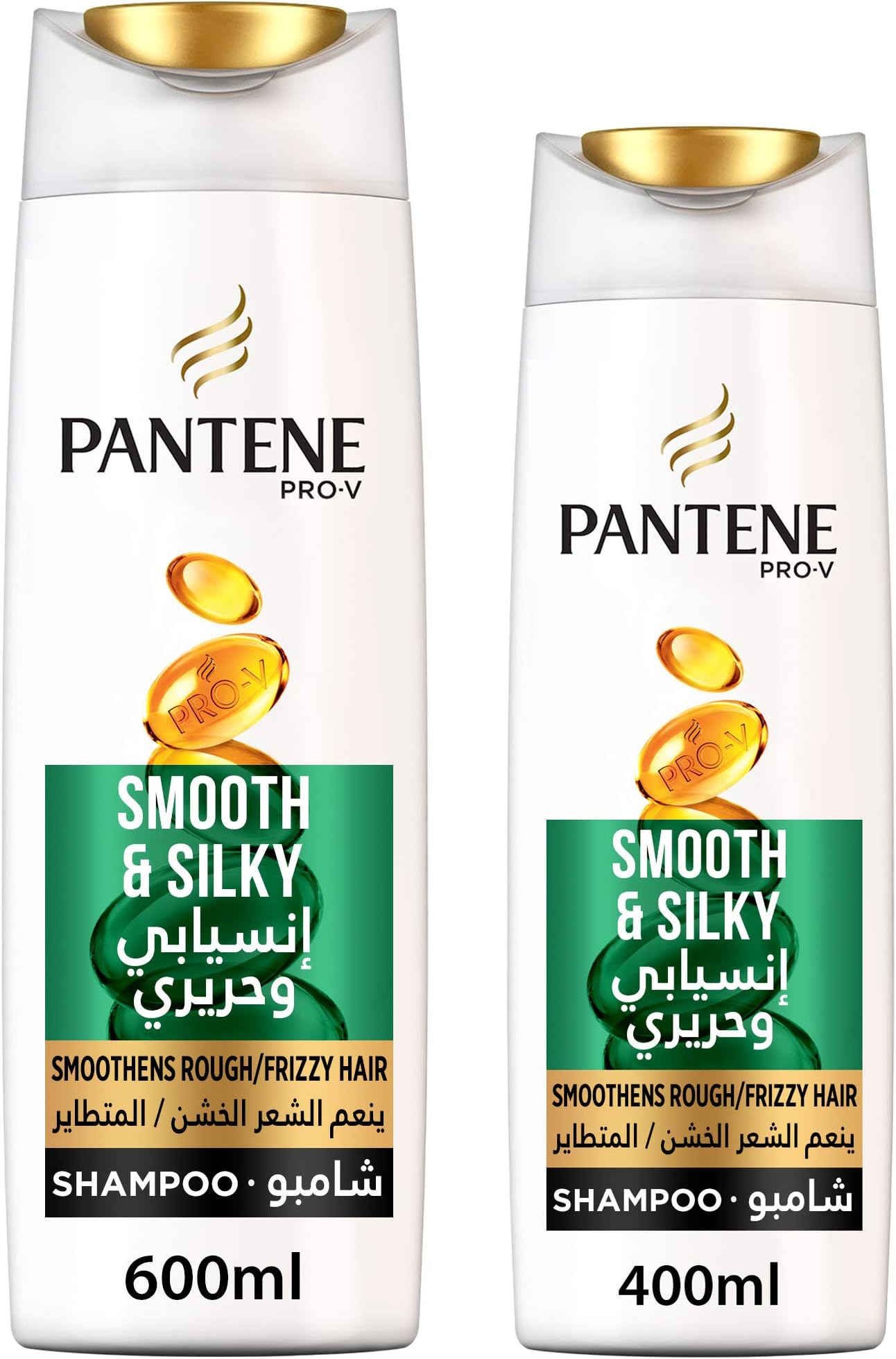 Pantene Pro-V Smooth & Silky Shampoo 600 ml 400 ml