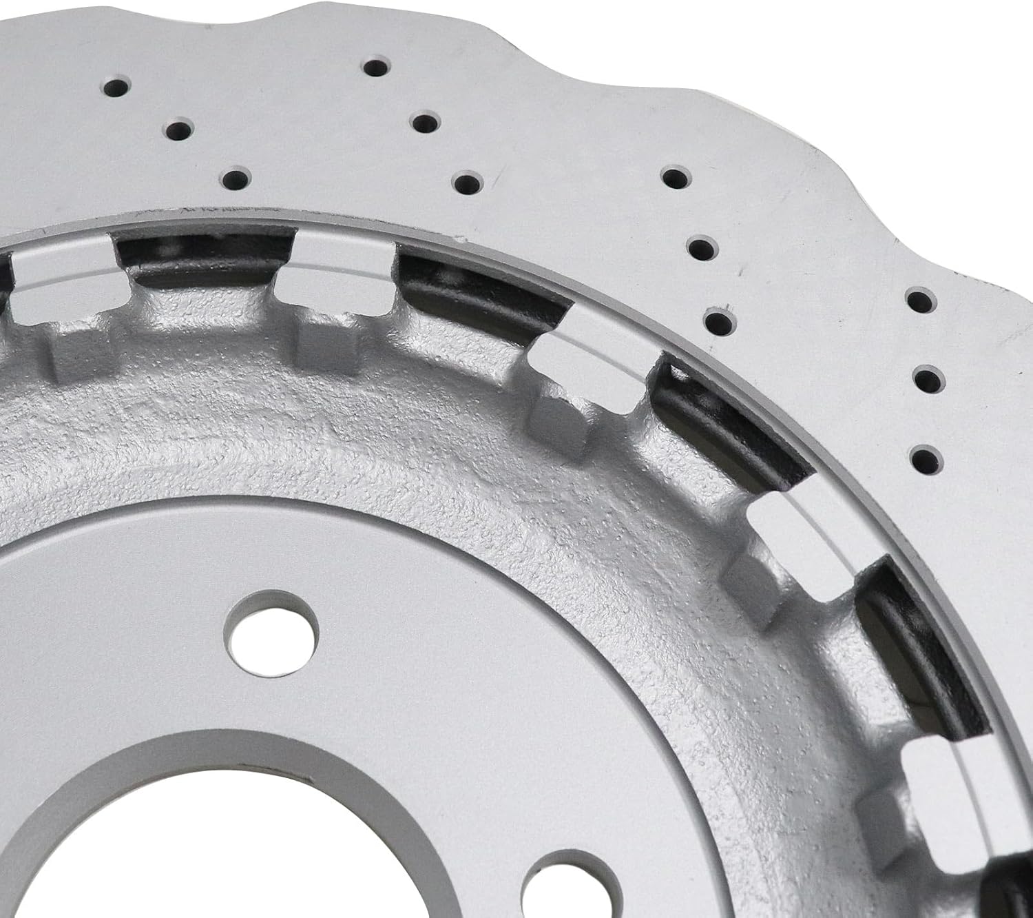 SecosAutoparts Front& Rear Disc Brake Rotors Compatible with Audi RS7 Models 2014-2018 4.0L # 4G8615601E 4G0615301AH