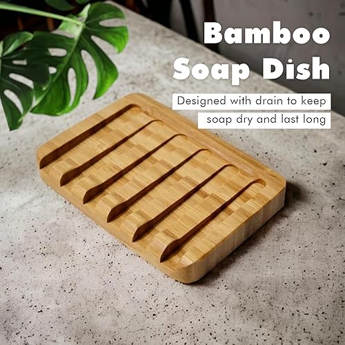 Miniatura 32 de Natural Amor - Juego de barra de jabón orgánica hecha a mano (paquete de 4), hecha con ingredientes naturales, jabón de proceso frío, juego