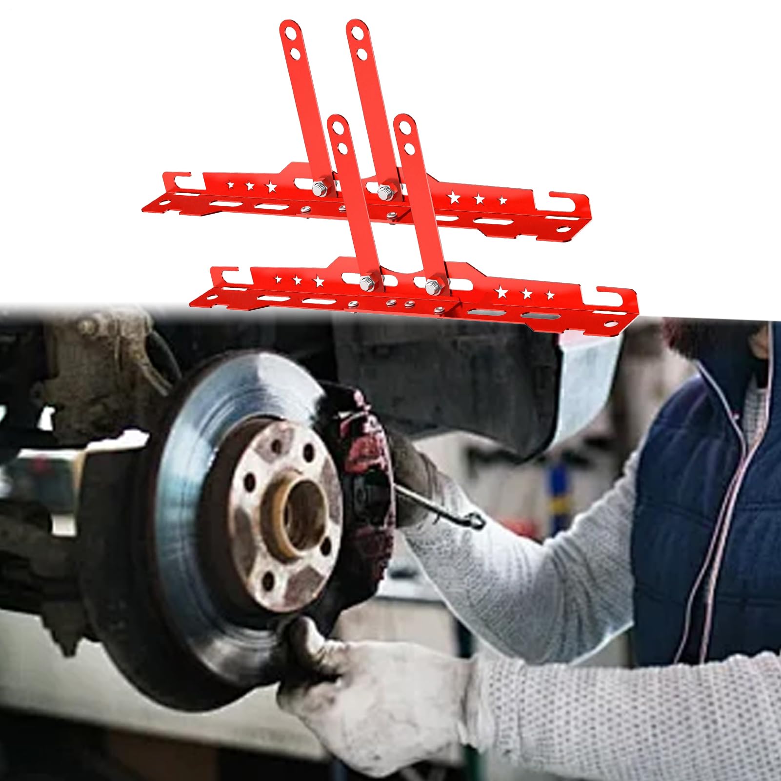 Outil de Réglage Géométrie - Plaques d'Alignement Renforcées | Accessoire pour Pneus et Jantes de Voiture Camion Vélo Bateau