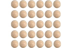 MANCHAP Wooden Balls: Enhance Your Crafts with Nature's Touch