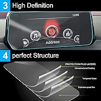 Vista 4 de TTCR-II Protector de pantalla de navegación para Mazda CX-5 2017-2019 de 7 pulgadas, para 2020 CX5 Sport Protector de pantalla de 7 pulgadas
