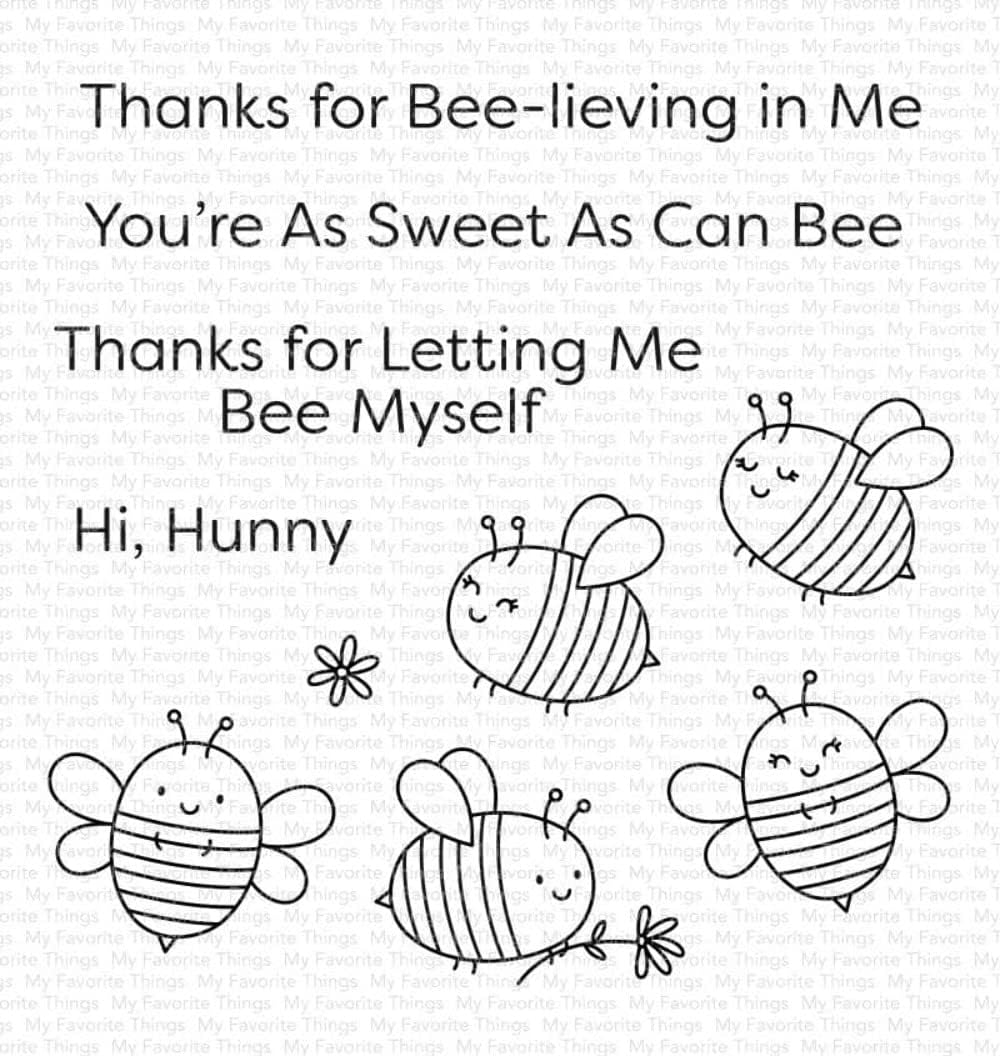 My Favorite ThingsMFT Clear Stamps Honey Bees