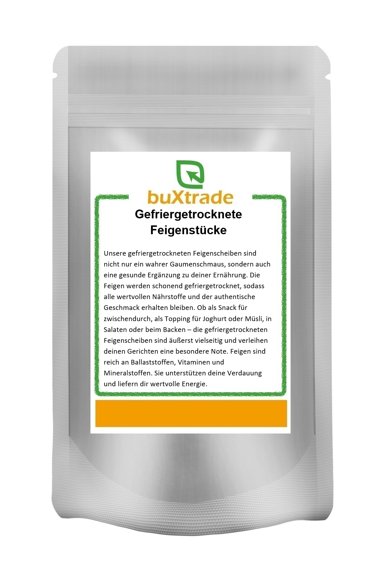 15 kg Gefriergetrocknete Feigenstücke | Feige | Trockenfrüchte | virtel Stücke | gefriergetrocknet | Buxtrade