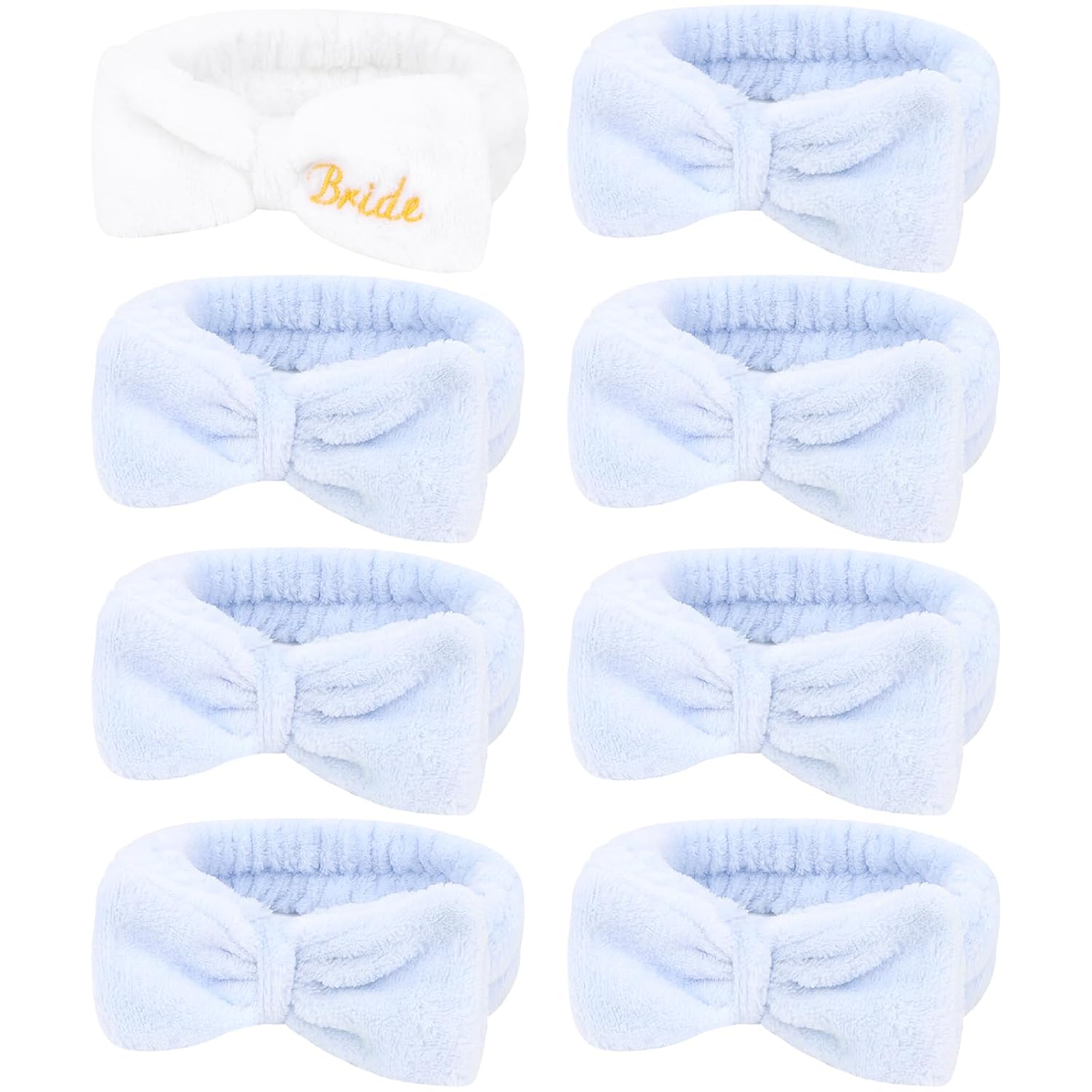 Bachelorette Party Spa Headband Set