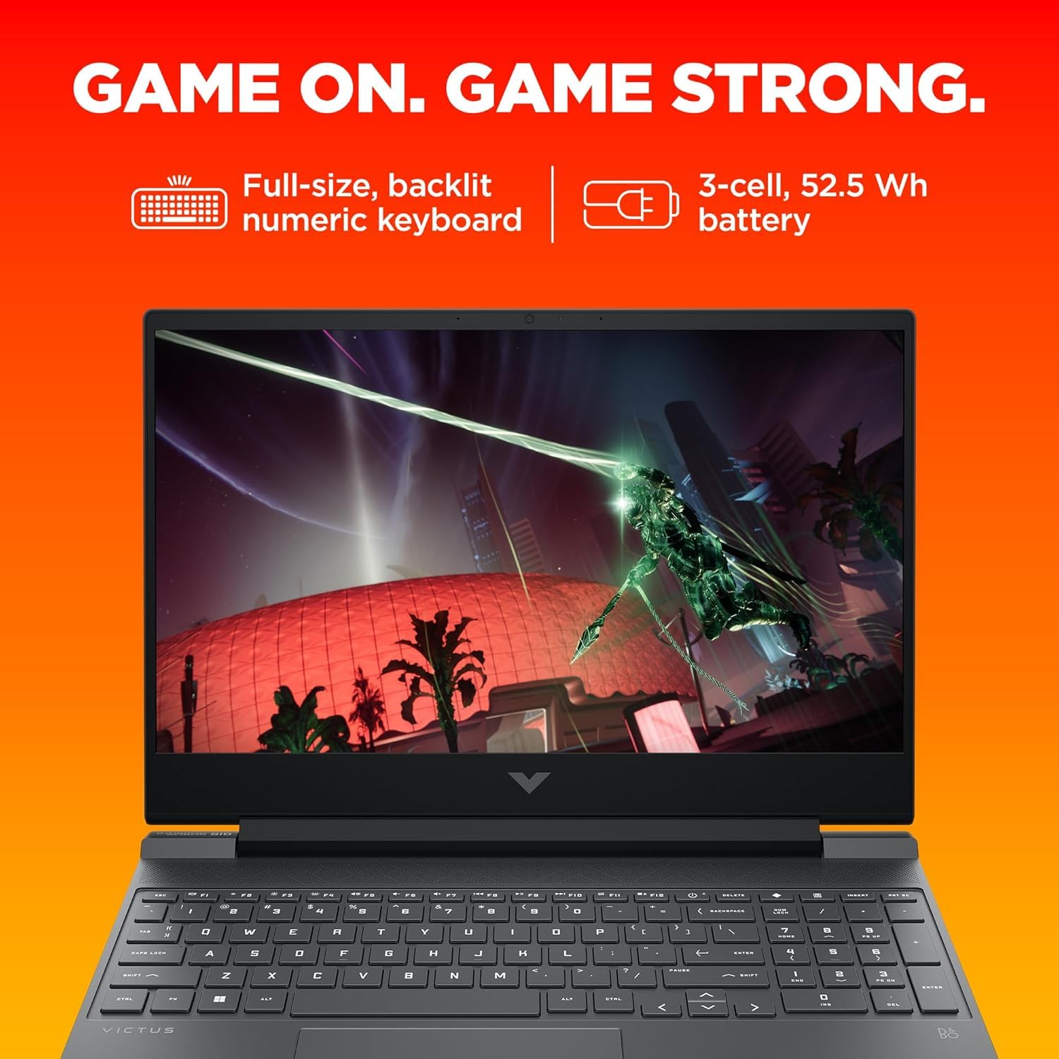 HP Windows 11 Home Victus Gaming Laptop,AMD Ryzen 5 5600H,4GB AMD Radeon RX 6500M Graphics,15.6-Inch(39.6 Cm),FHD,IPS,144Hz,8GB DDR4,512GB SSD,Backlit KB,B&O,Dual Speakers(MSO,Silver,2.37 Kg),Fb0185Ax 17 71OnNmcW TL. SL1500