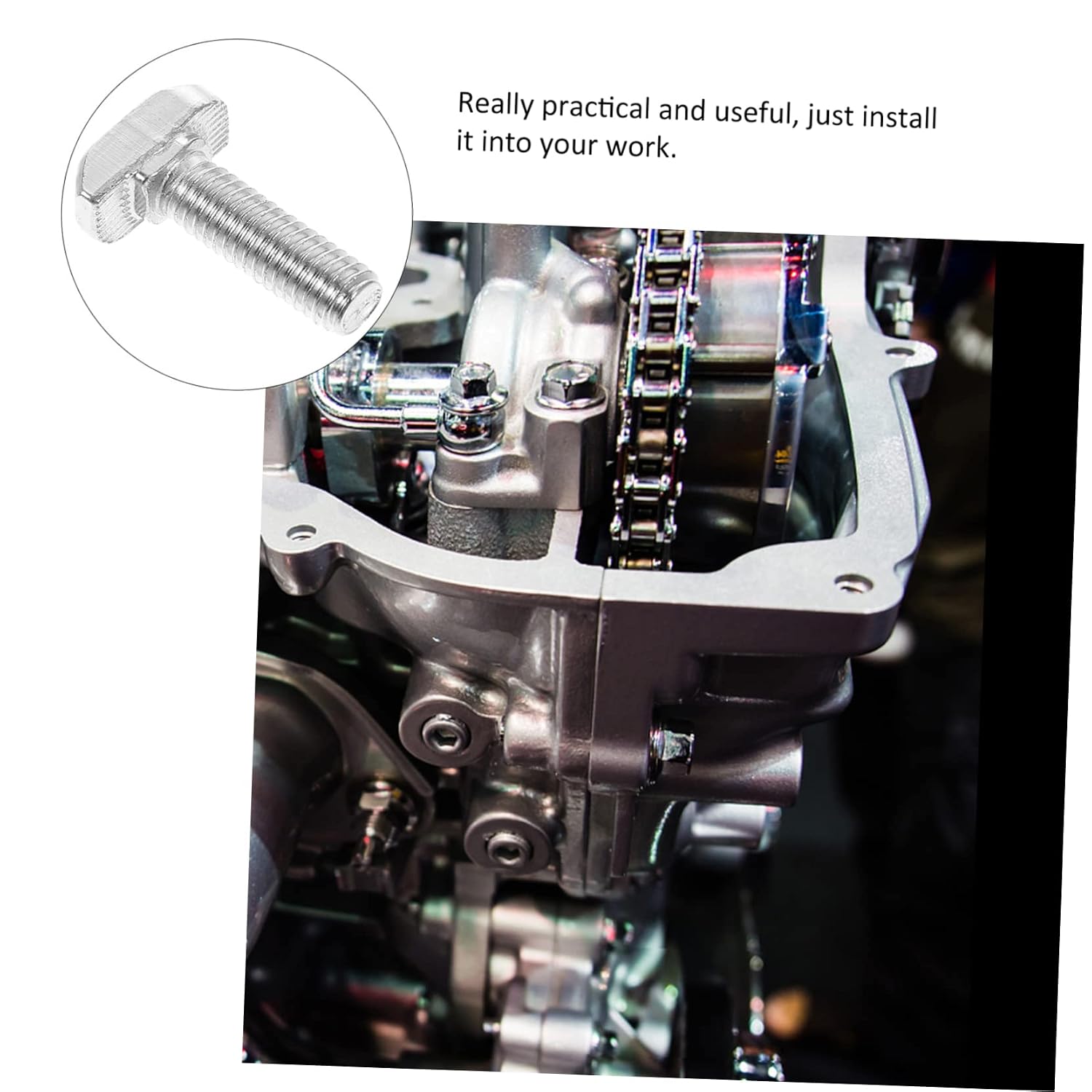 M6x20 Stainless Steel T Slot Bolts 30 Pack for Aluminum Profile
