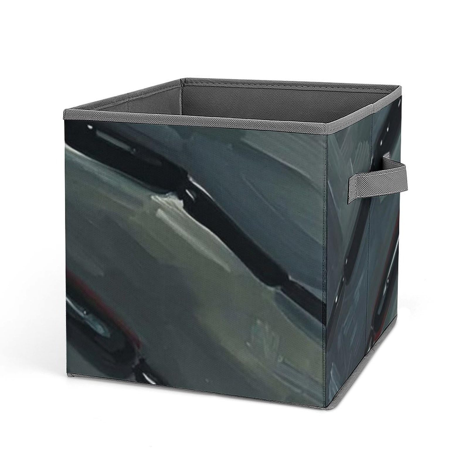 Cube de rangement araignée pliable en tissu épais pour vêtements et linge de lit