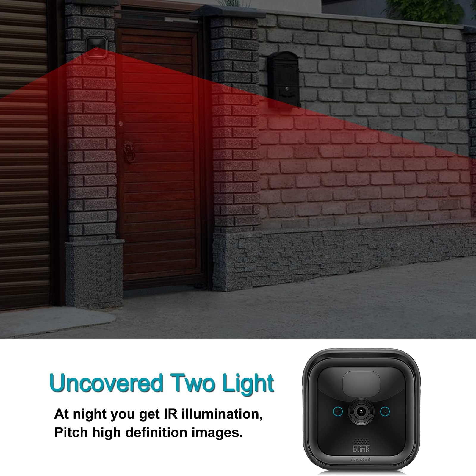Protezione antipioggia per fotocamera Blink Outdoor Camera di sorveglianza, massima protezione da acqua e sole, 3 pezzi (set da 3)