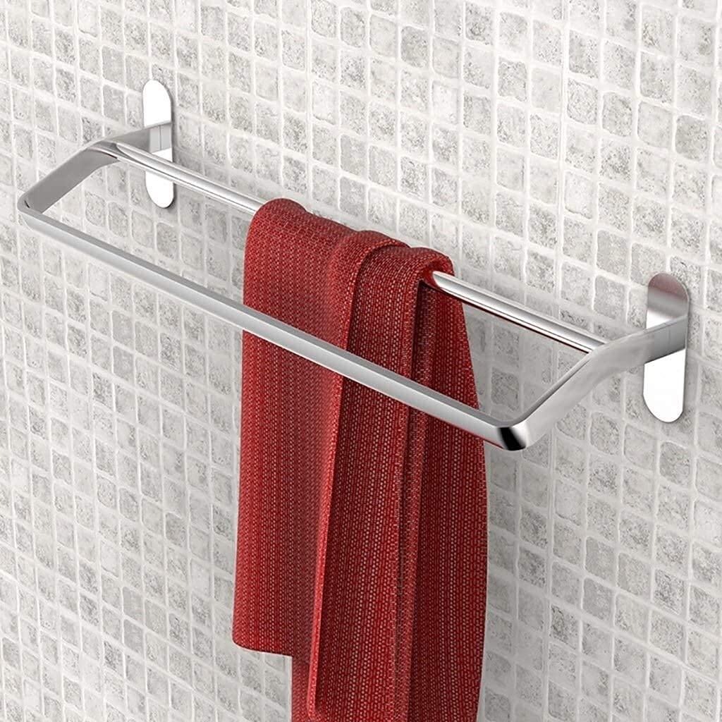 Porte-serviettes de salle de bain double contre l'humidité murale