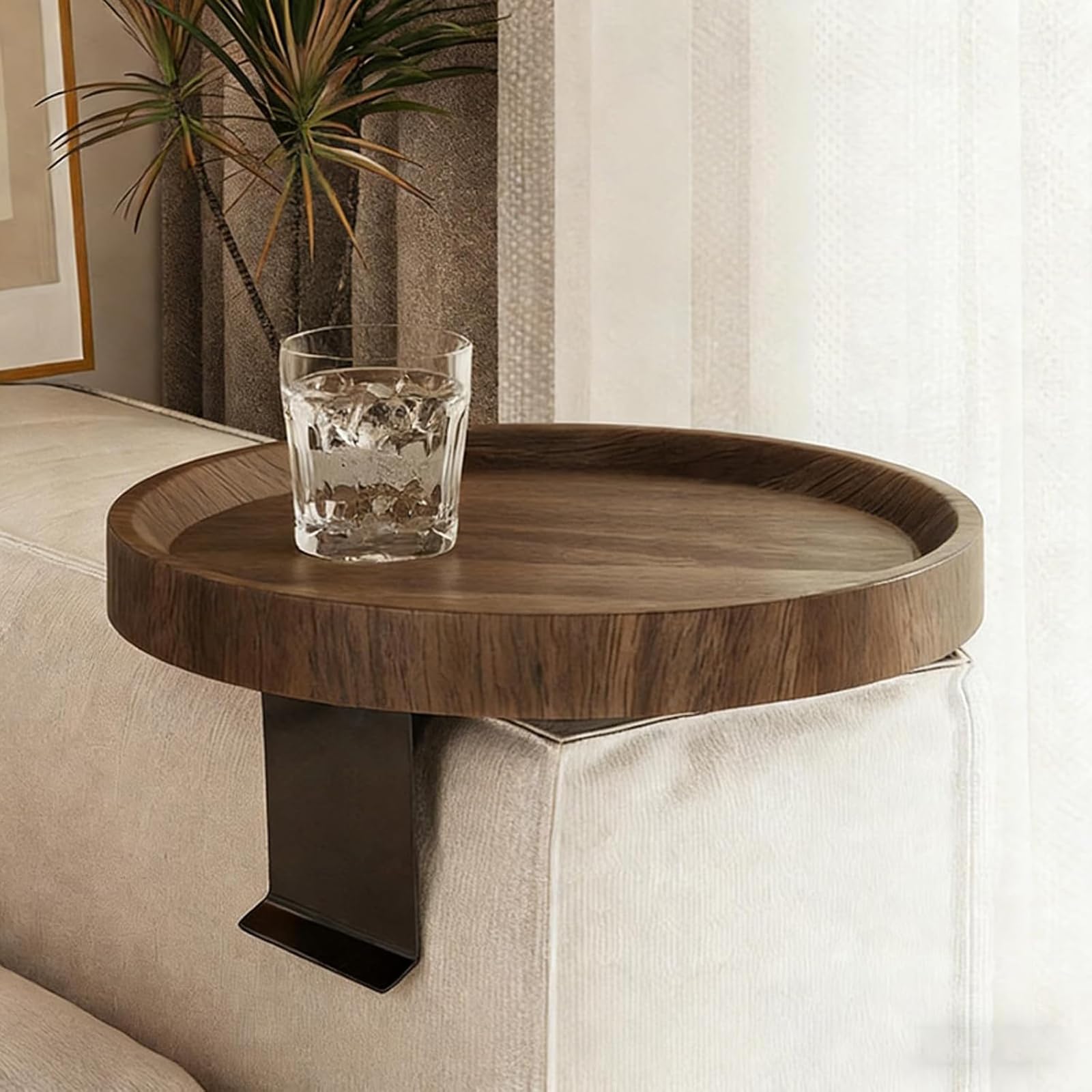 Bandeja para Reposabrazos para Sofá Flexible,Bandeja Brazo Sofa Antideslizante,Bandeja para reposabrazos de sofá,Ahorra Espacio,Fácil de Limpiar,para Aperitivos,teléfono,Bebidas