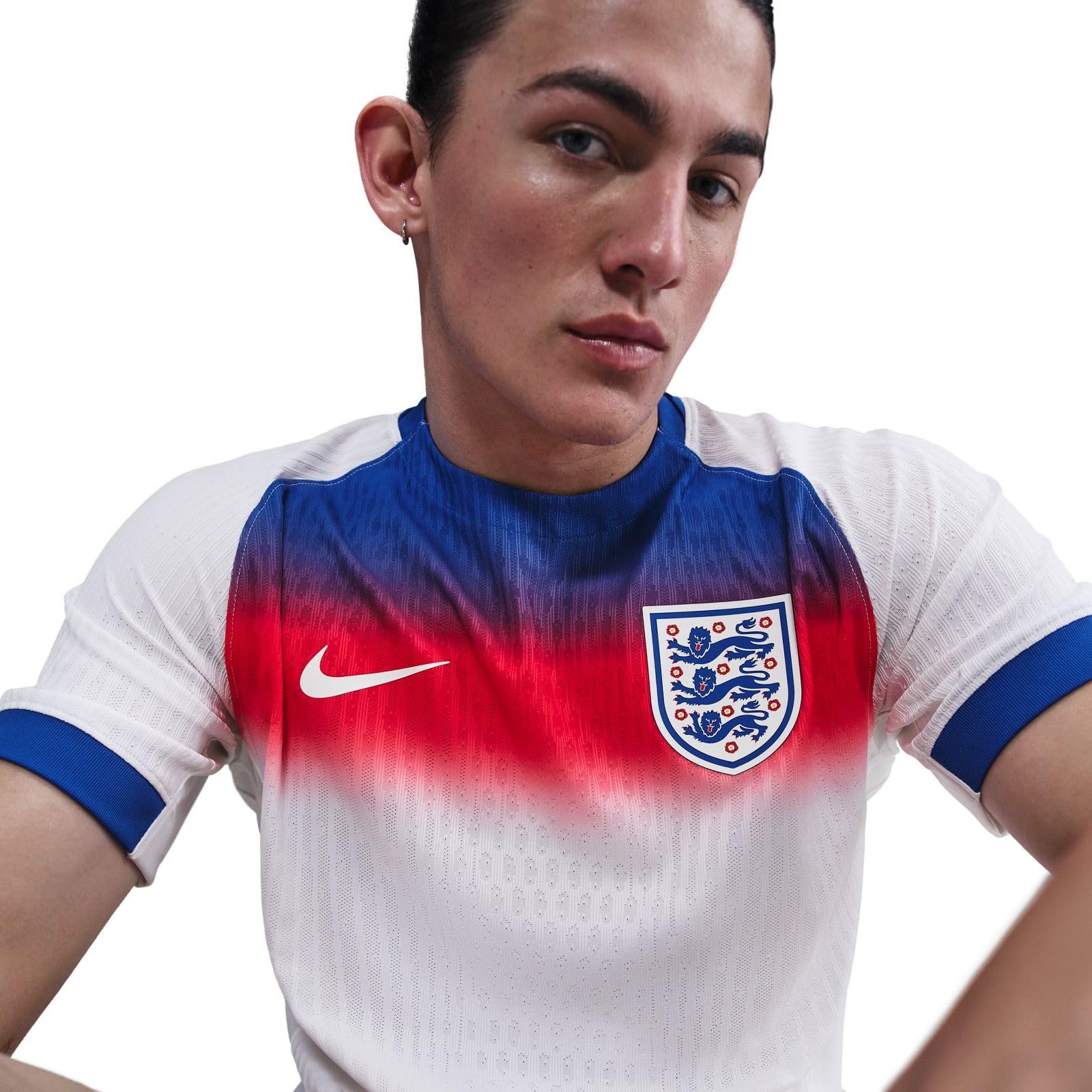 Nike England 2025 Match Home (Frauenteam) Nike Authentic Dri-Fit ADV Fußballtrikot für Herren Maglia da Calcio Uomo