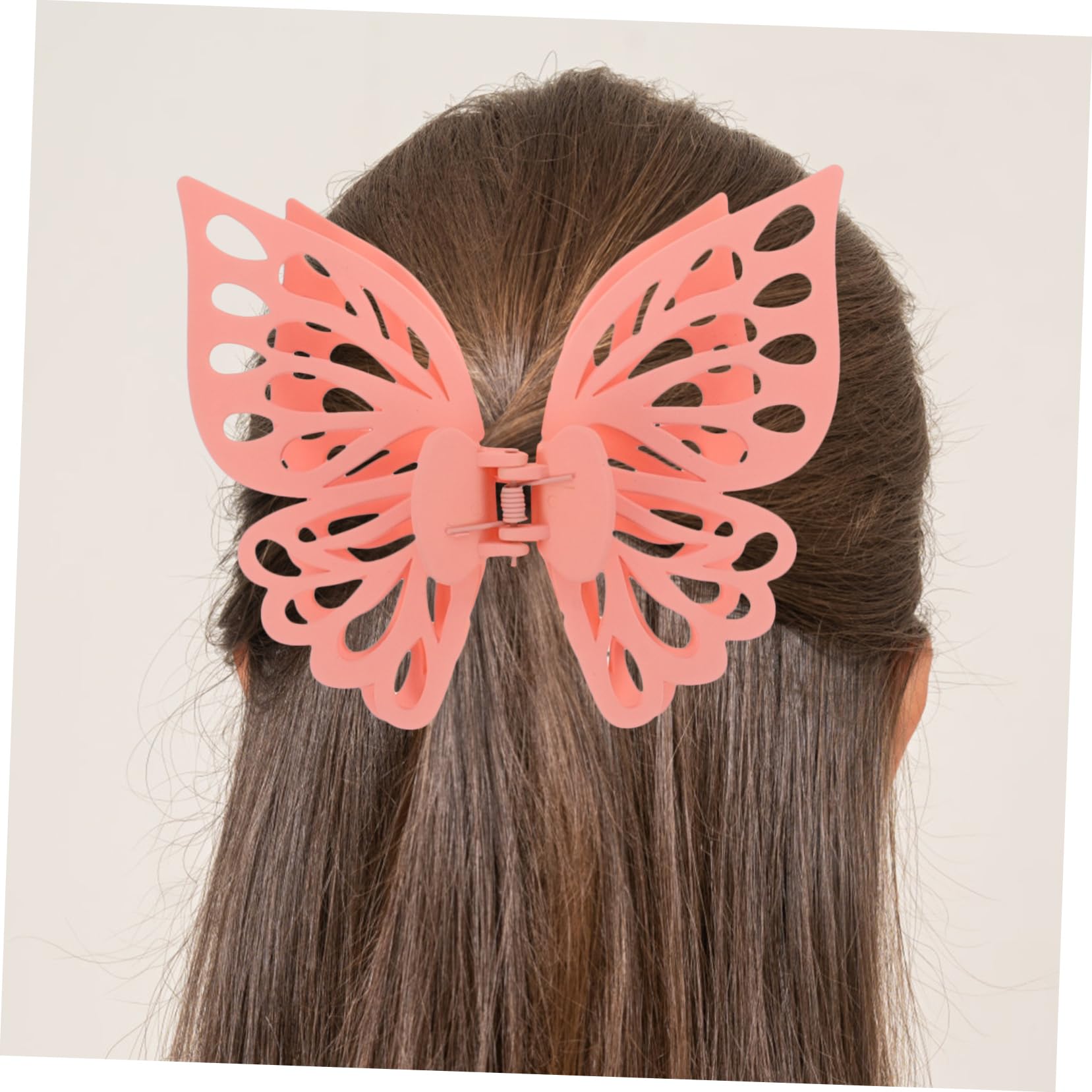 8 Stück Große Schmetterling Haarspangen Damen Lange Haarclips Mit Festem Halt Metallfeder Haarklammern Für Dickes Und Langes Haar Vielseitig Für Alltag Und Sport