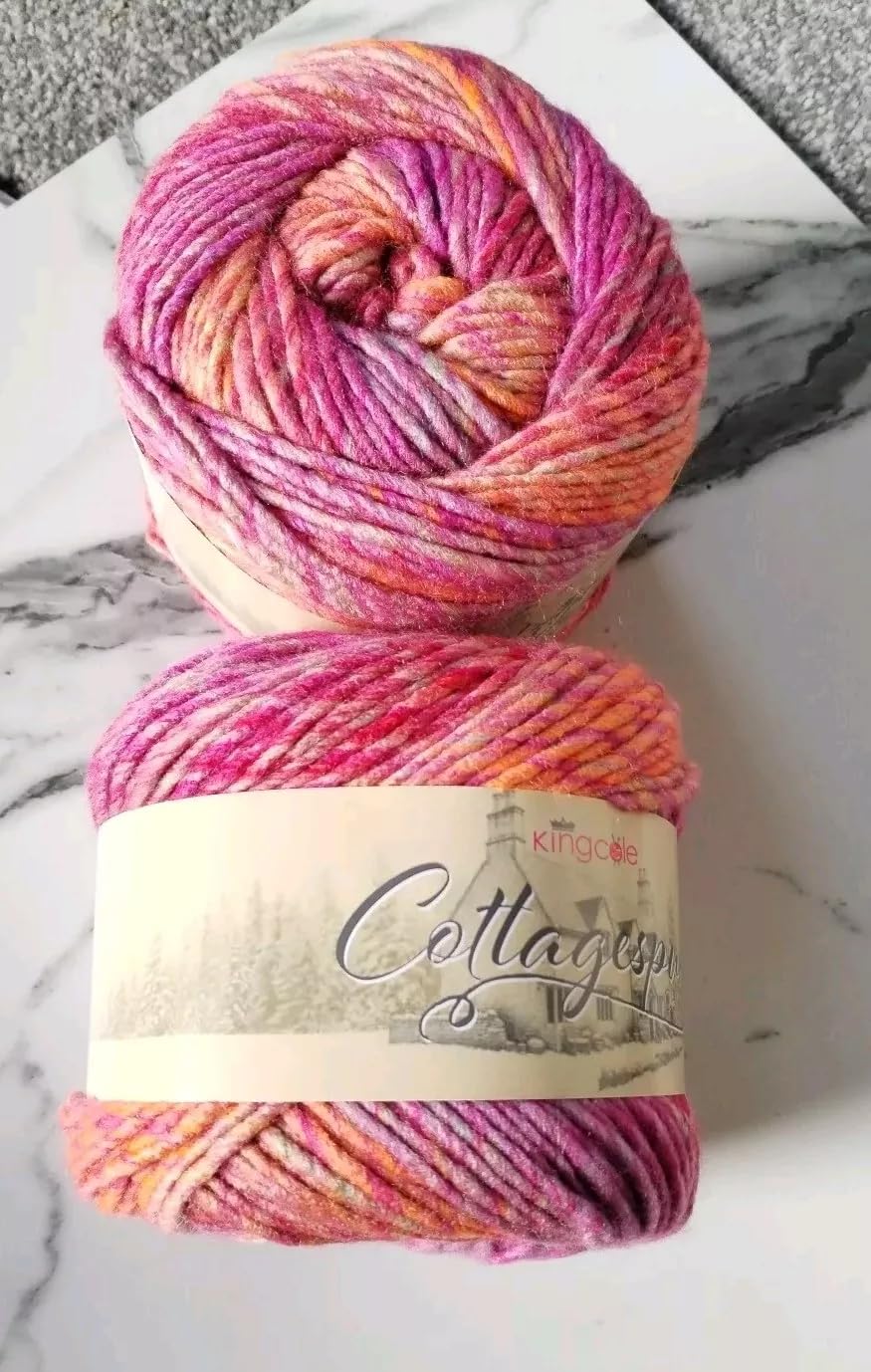 King Cole Chunky Yarn - 2 Cakes x 150g Winterberry