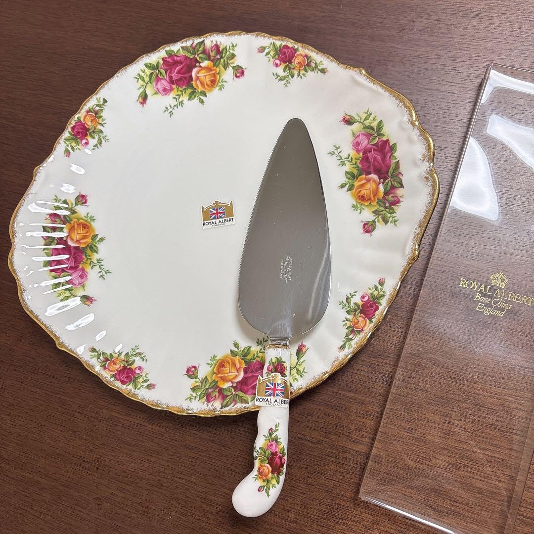 おまけ付き】ロイヤルアルバート ケーキ皿 ロイヤルアルバート ケーキ
